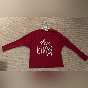 Long-sleeve Be Kind Shirt